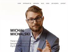 Tablet Screenshot of michalmichalski.com
